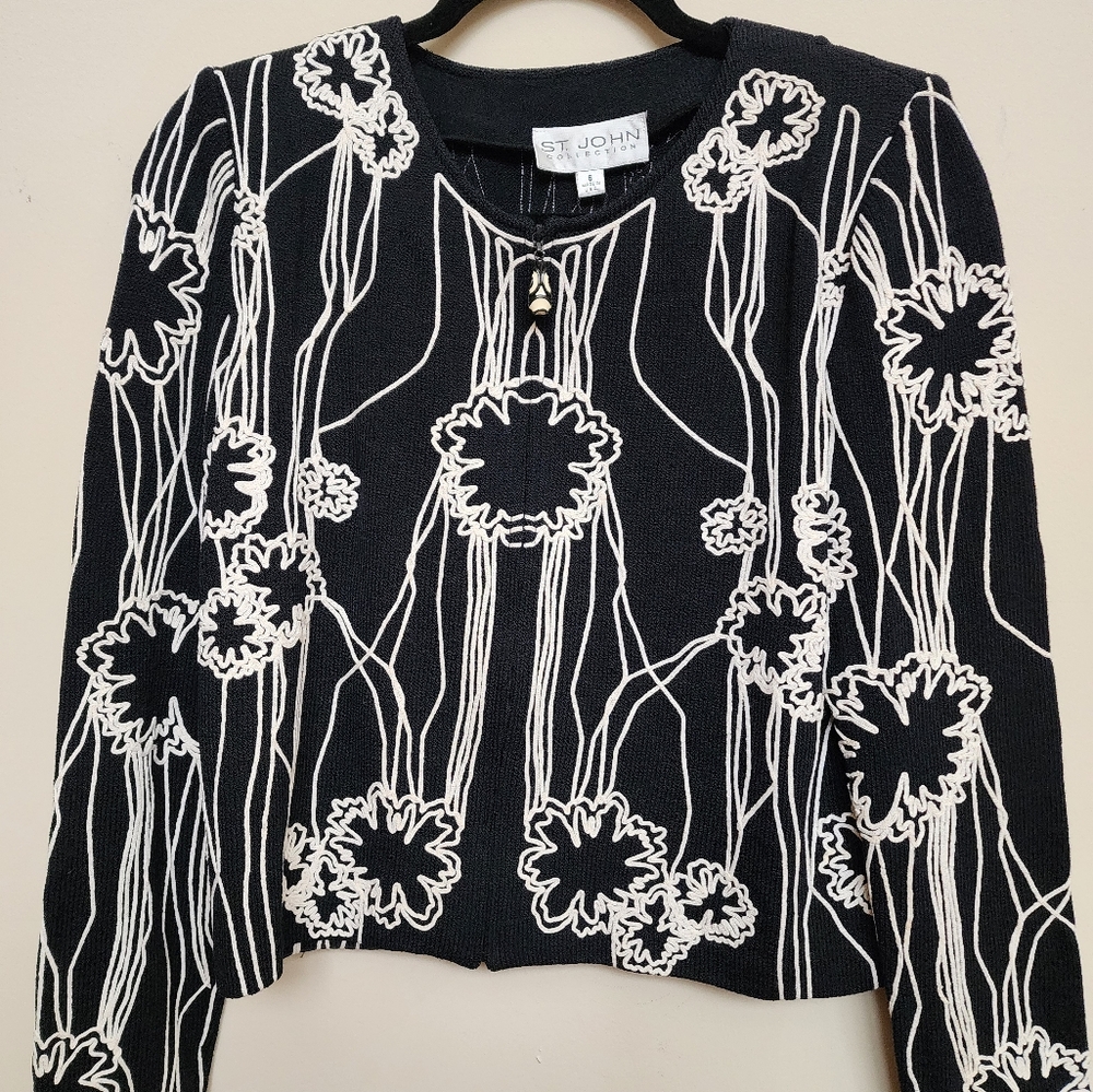 ST. John Collection RARE Cardigan Jacket